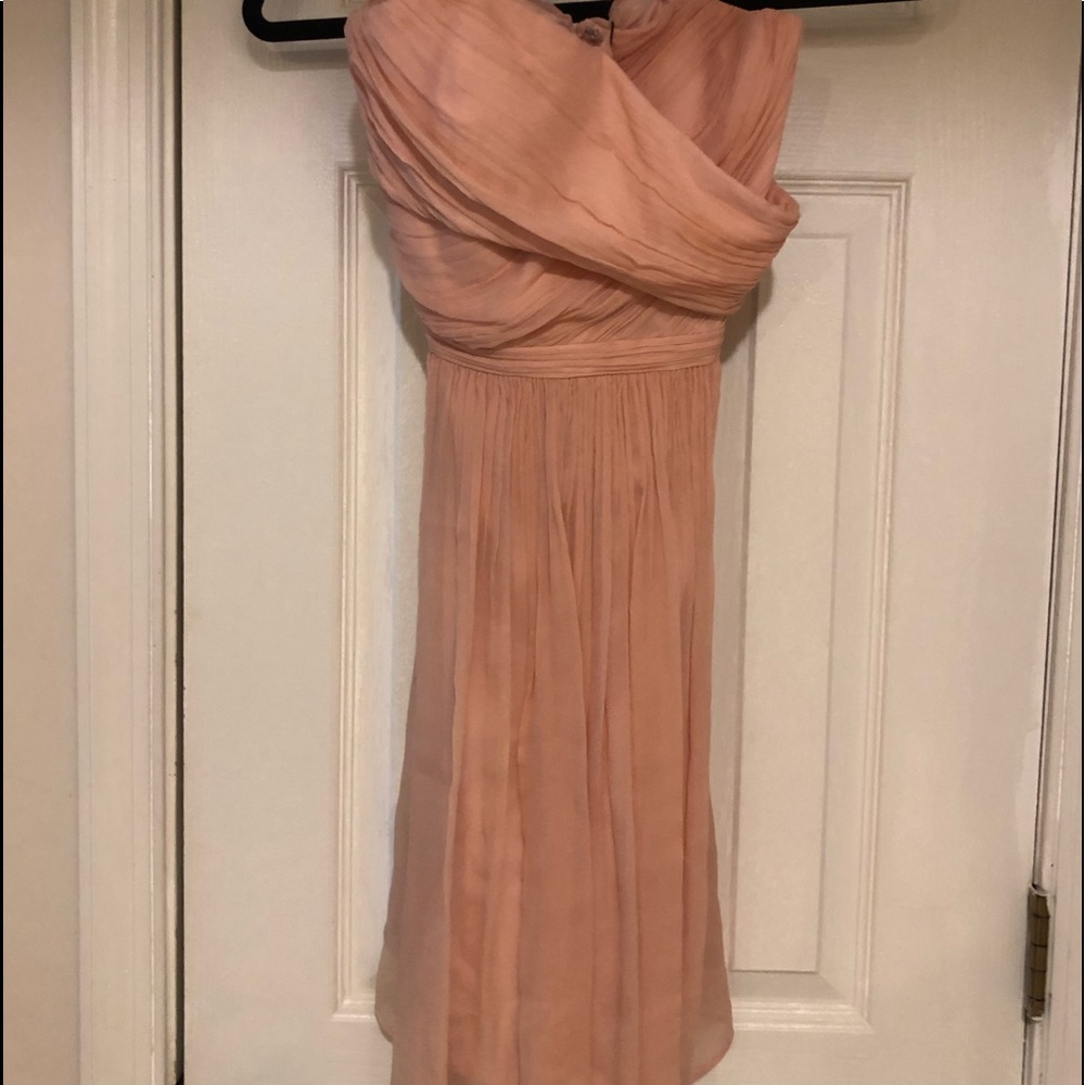 XS peach party dress